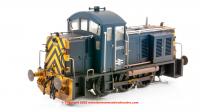 2918 Heljan Class 07 Diesel number 07 011 in BR Blue livery with weathered finish